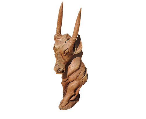 Rosen-Eukalyptus carving