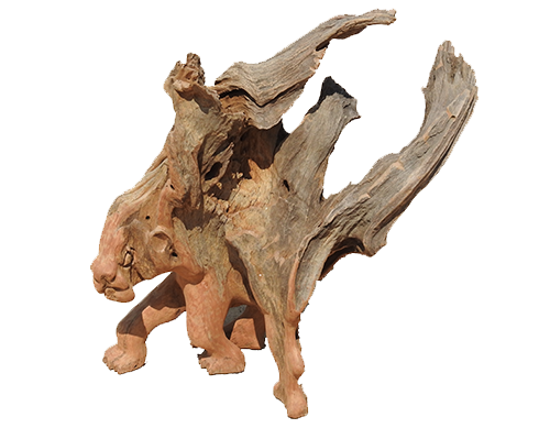 Löwenbusch carving
